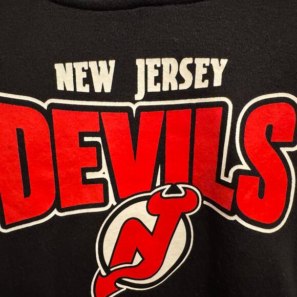 New Jersey Devils Youth Authentic Pullover Hoodie  9K5B7FFTT-NJD NEW with TAGS - Picture 4 of 6